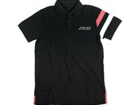 オフロードウェア商品写真:アパレル:AXO: ポロシャツ「AXO POLO VINTAGE」 ブラック