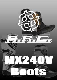 モトクロス用 ハイグレード オフロードブーツ A.R.C. MX240V 製品カタログ